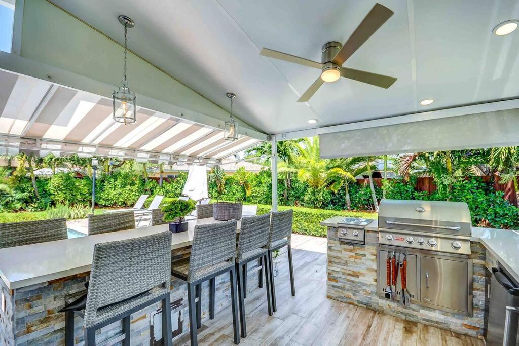 Miami 5Br Villa W Heated Pool, Games & Bbq L01 คัทเลอร์เบย์ ภายนอก รูปภาพ