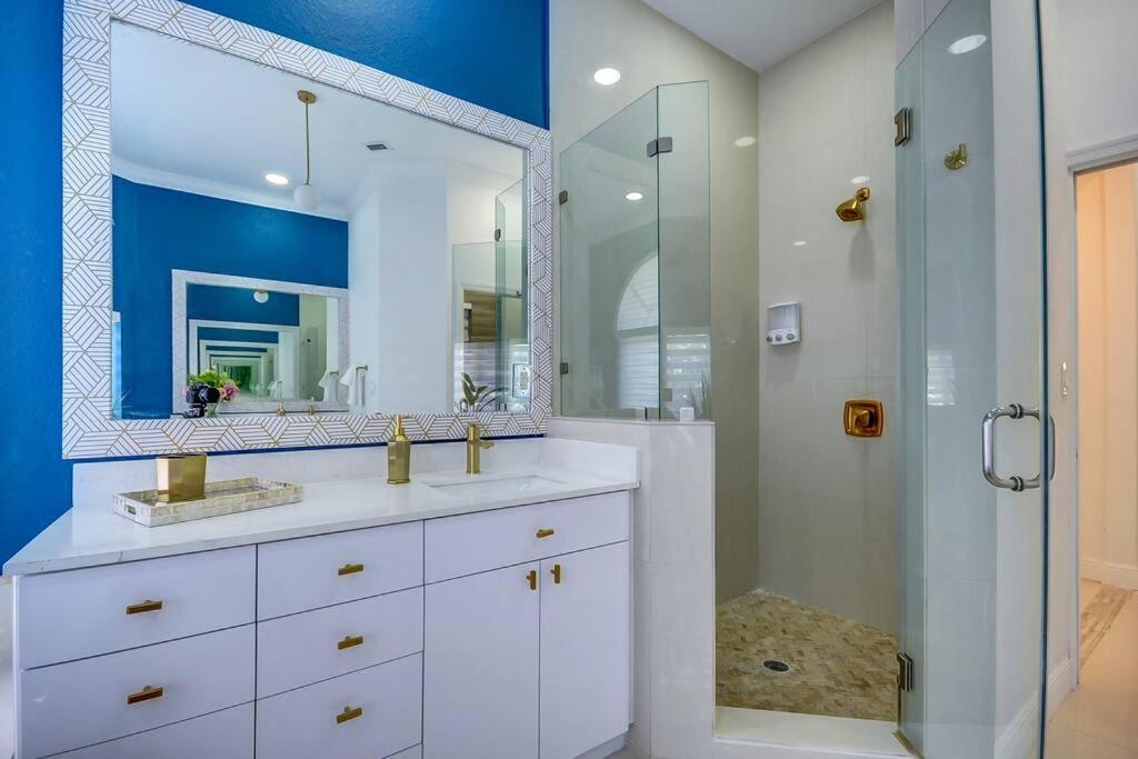 Miami 5Br Villa W Heated Pool, Games & Bbq L01 คัทเลอร์เบย์ ภายนอก รูปภาพ