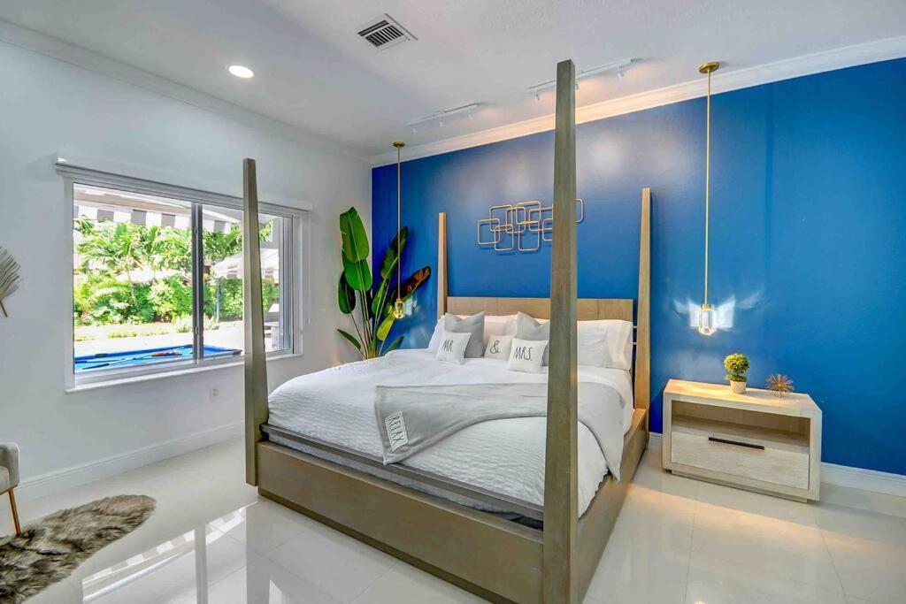 Miami 5Br Villa W Heated Pool, Games & Bbq L01 คัทเลอร์เบย์ ภายนอก รูปภาพ