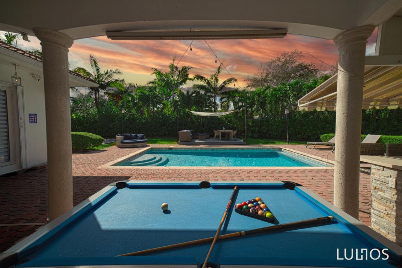 Miami 5Br Villa W Heated Pool, Games & Bbq L01 คัทเลอร์เบย์ ภายนอก รูปภาพ