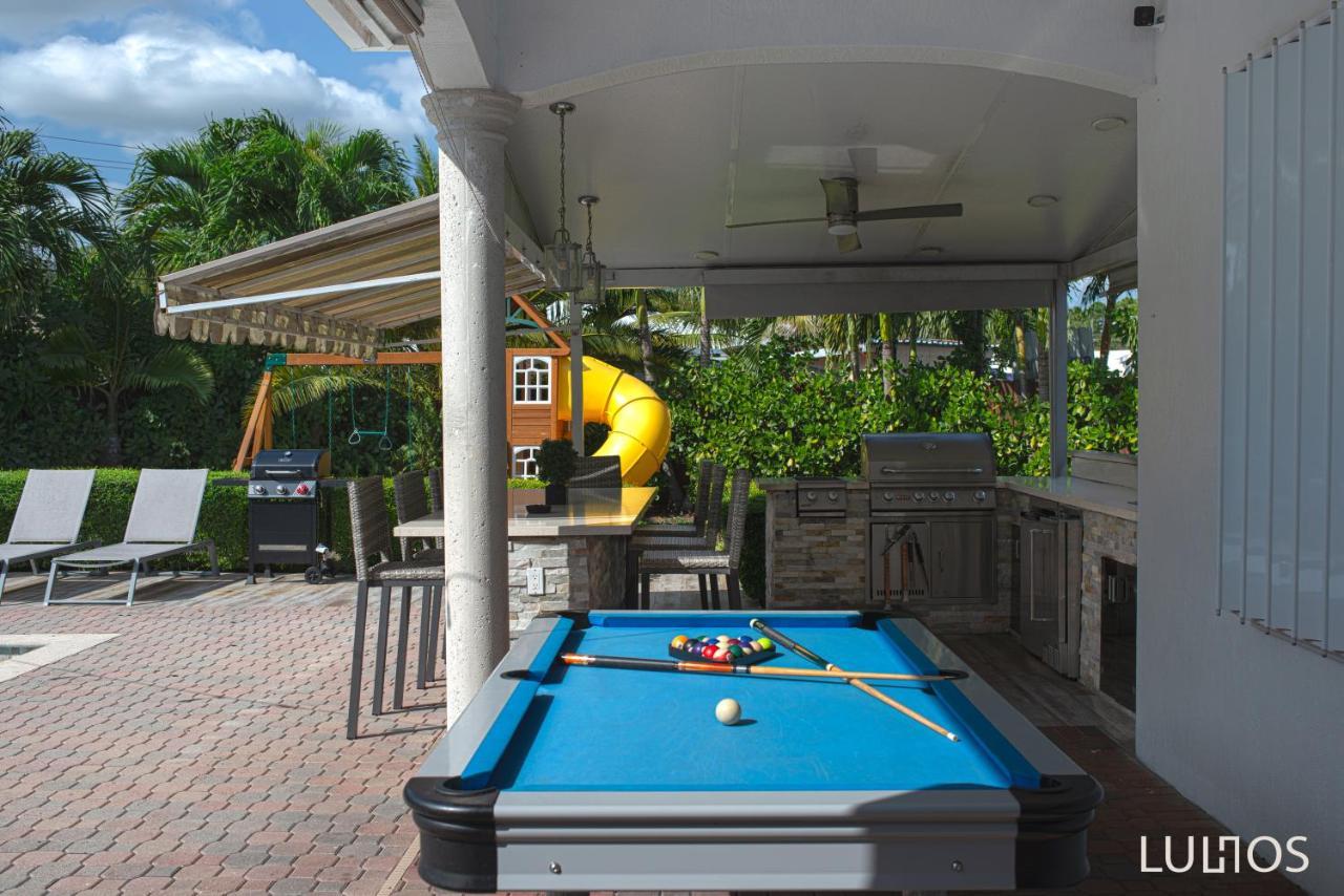 Miami 5Br Villa W Heated Pool, Games & Bbq L01 คัทเลอร์เบย์ ภายนอก รูปภาพ