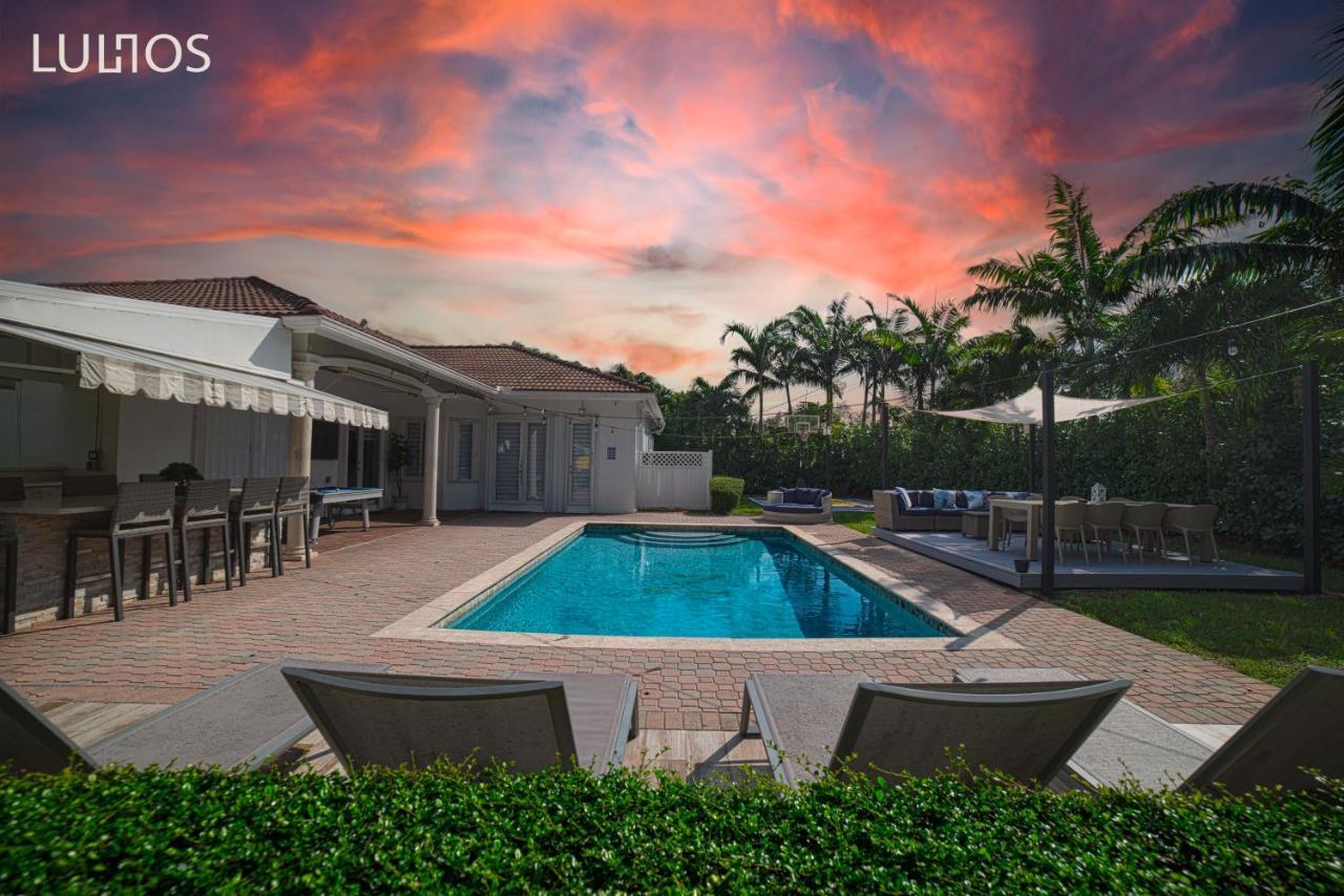 Miami 5Br Villa W Heated Pool, Games & Bbq L01 คัทเลอร์เบย์ ภายนอก รูปภาพ