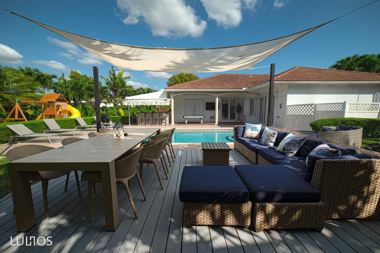 Miami 5Br Villa W Heated Pool, Games & Bbq L01 คัทเลอร์เบย์ ภายนอก รูปภาพ